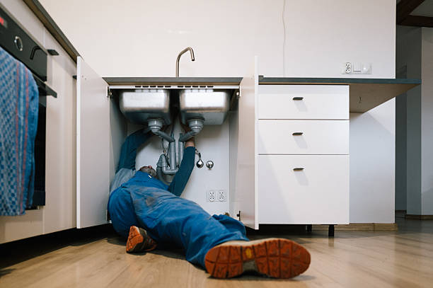 Professional Drain Cleaning technician working in Omega, GA